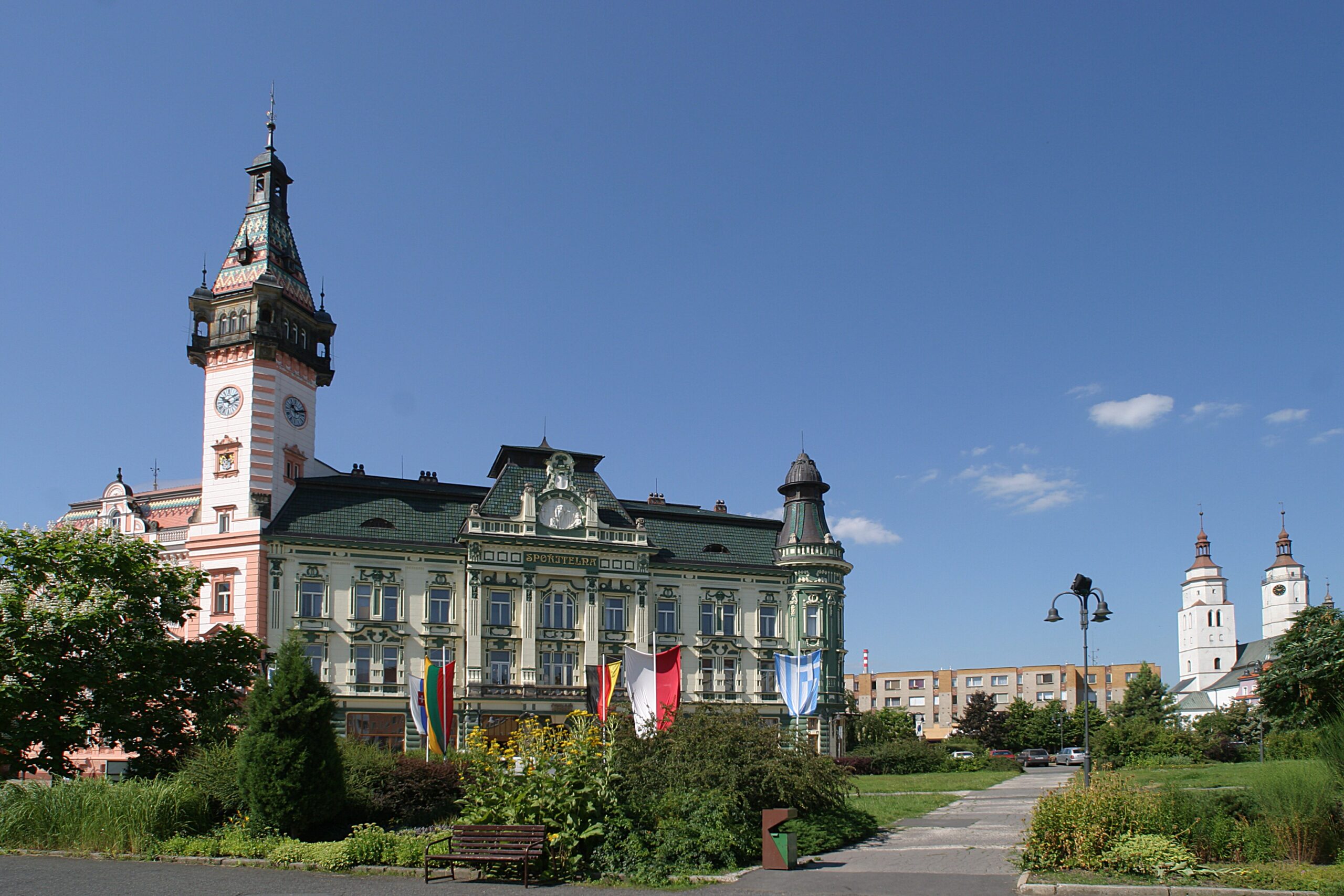 The Savings Bank Palace in Krnov