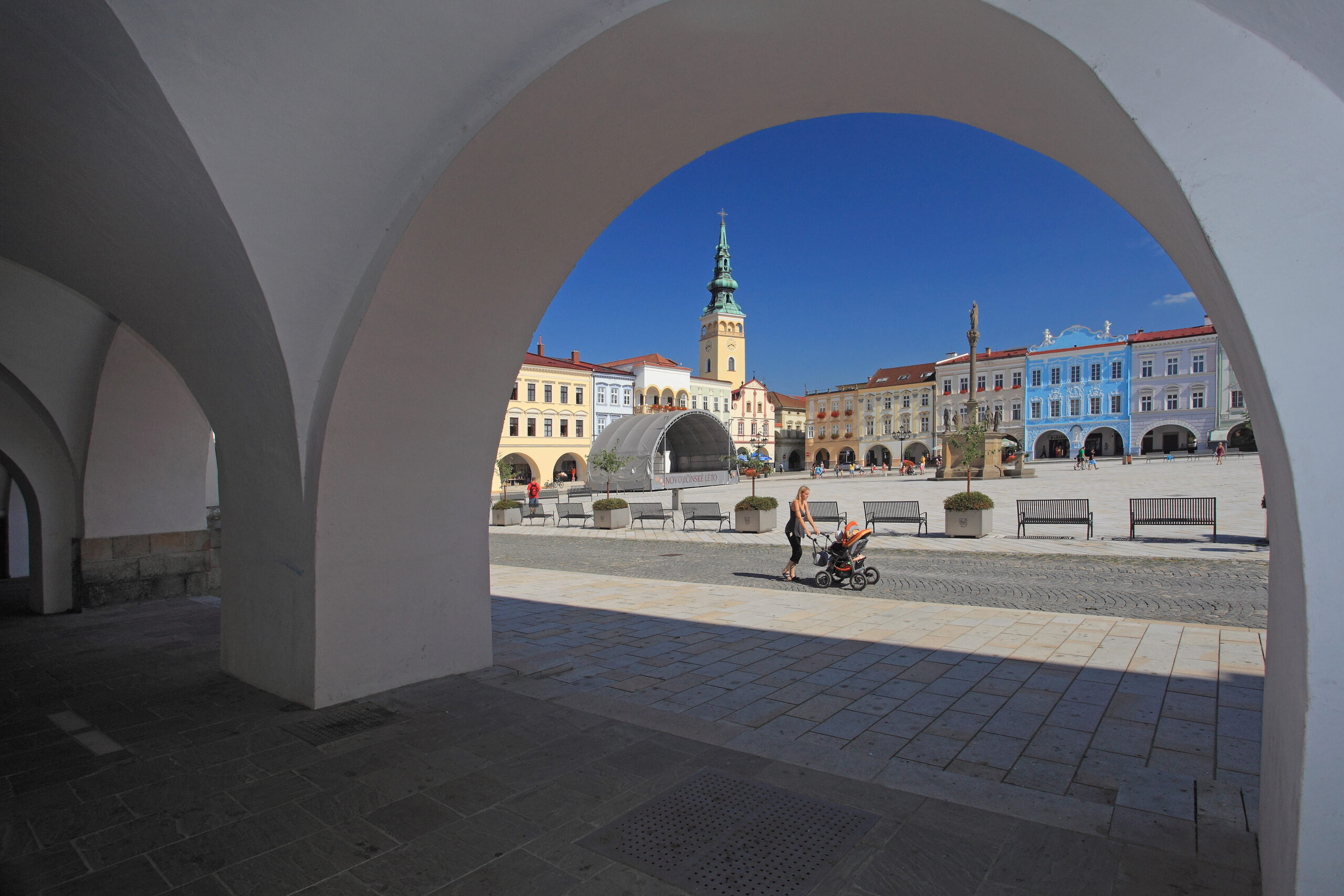 Historyczne centrum miasta Nový Jičín