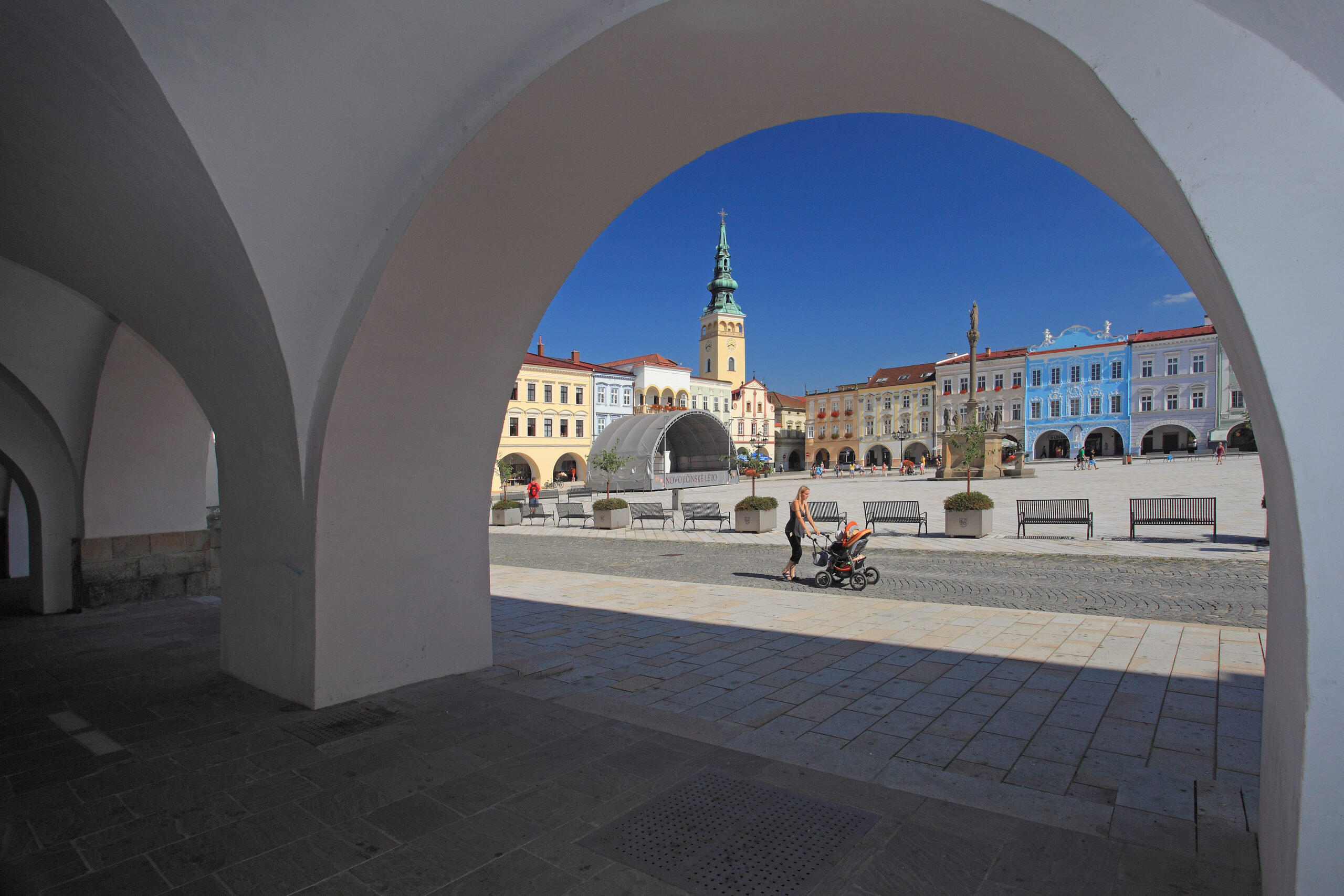 The Historical Center of Nový Jičin