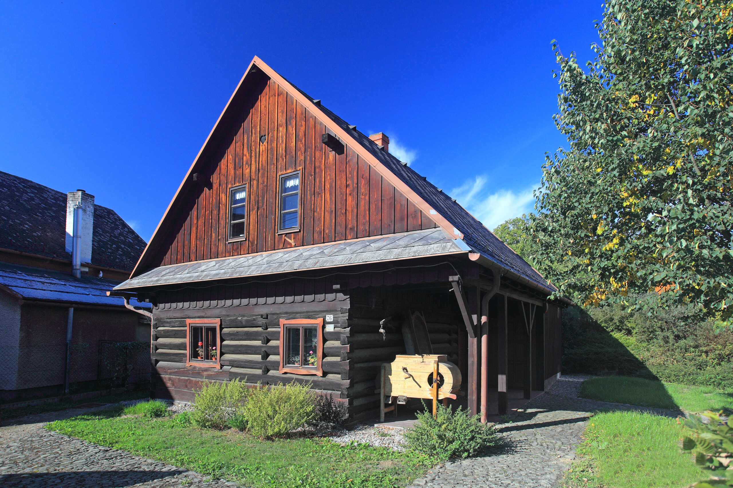 The museum in Albrechtičky