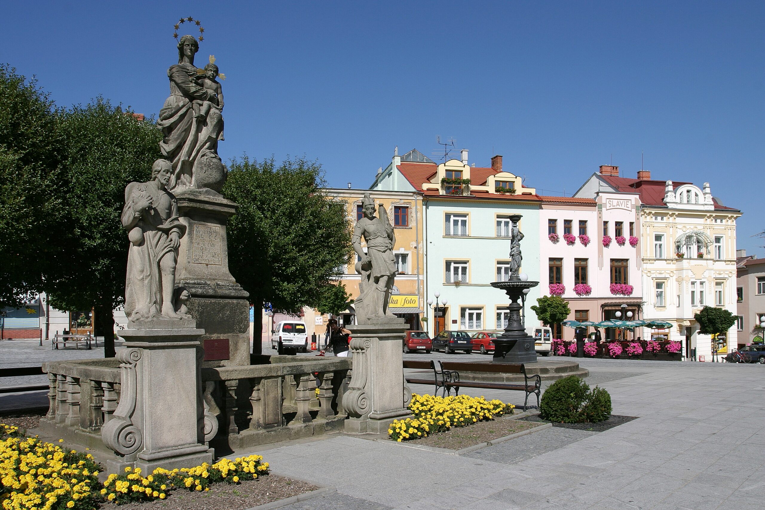 Centrum města Příbor