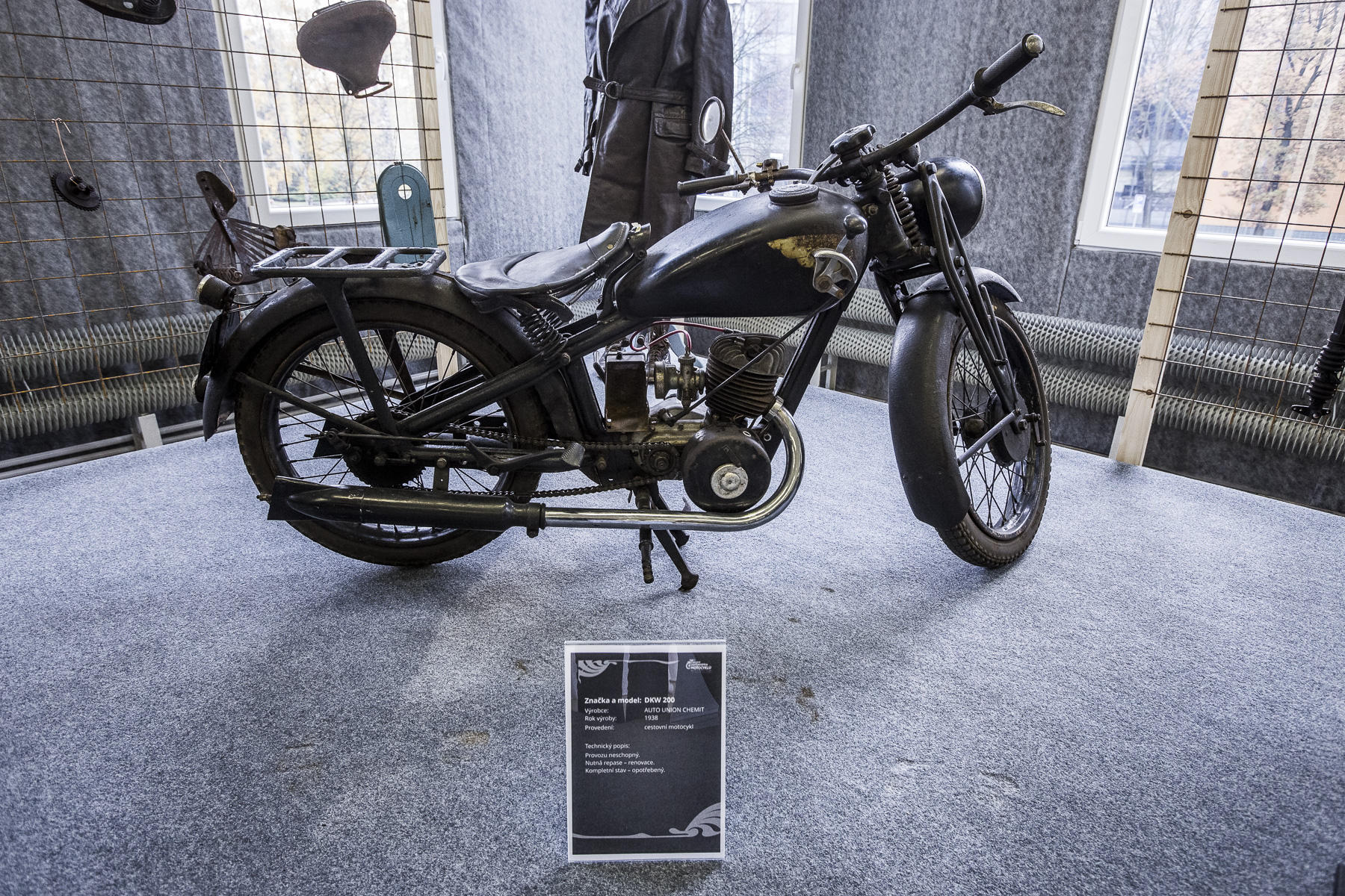 Wystawa zabytkowych motocykli w Ostrawie