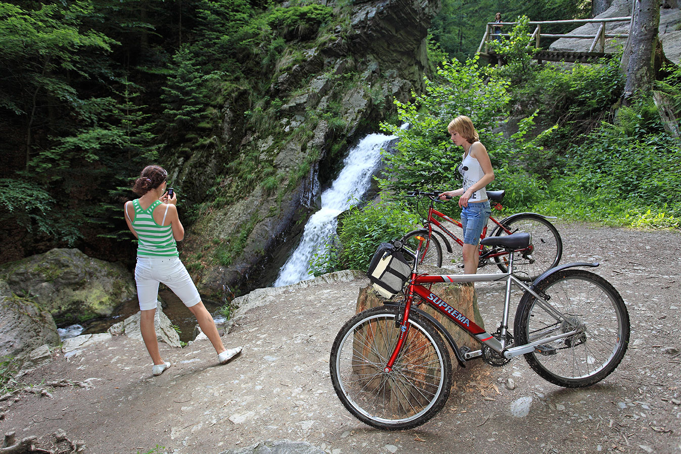 The Rešovské Waterfalls