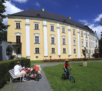 The Castle Park in Bruntál