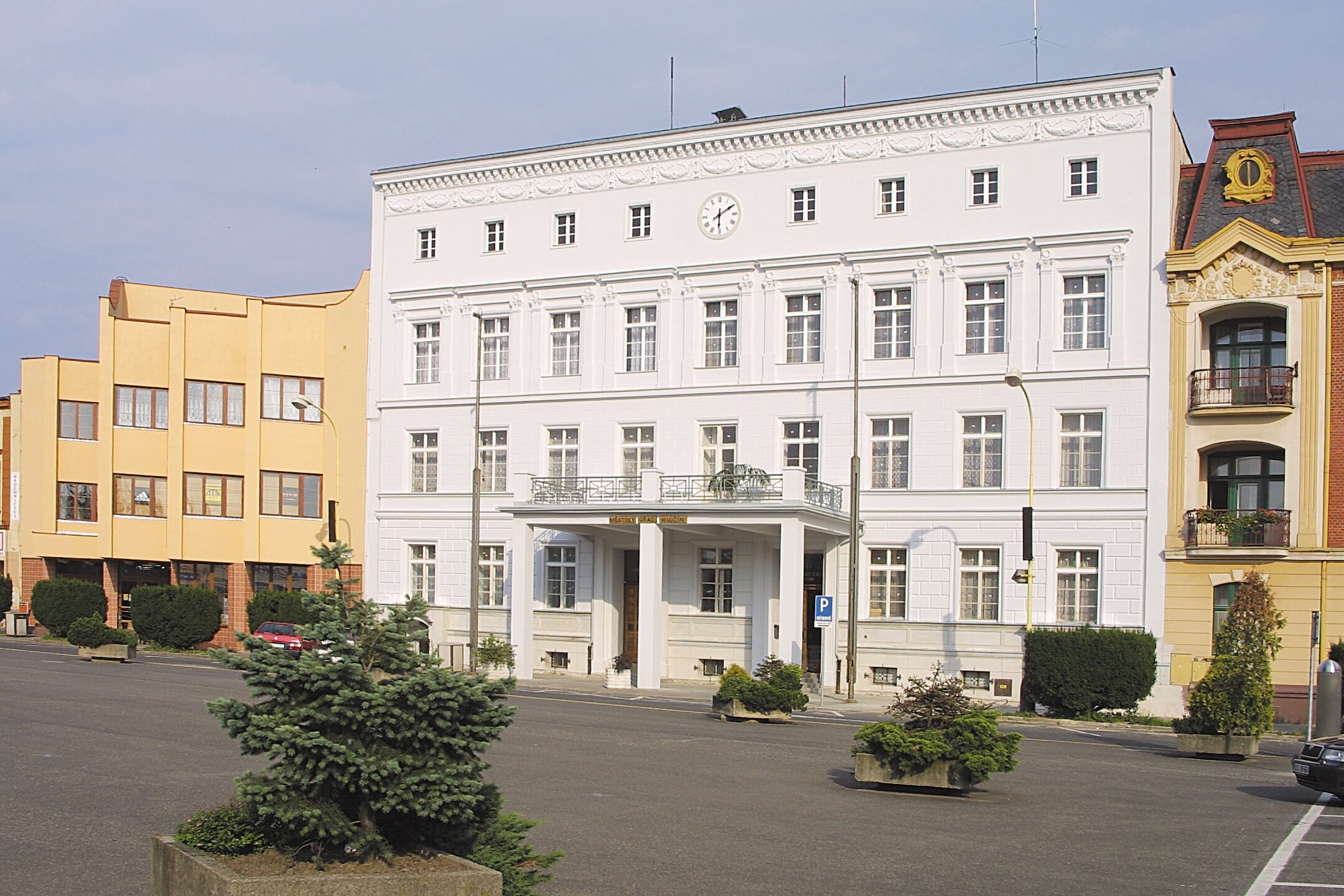 The central square in Hlučín