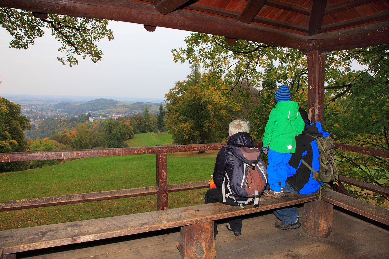 Bezručova vyhlídka v Hradci nad Moravicí