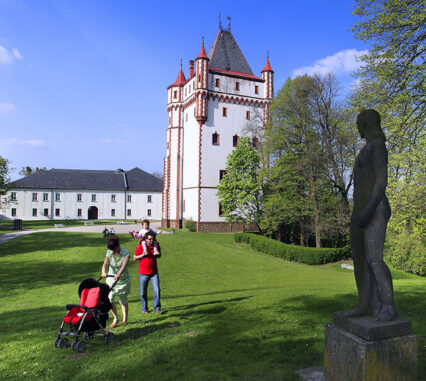 Chateau Park in Hradec nad Moravicí