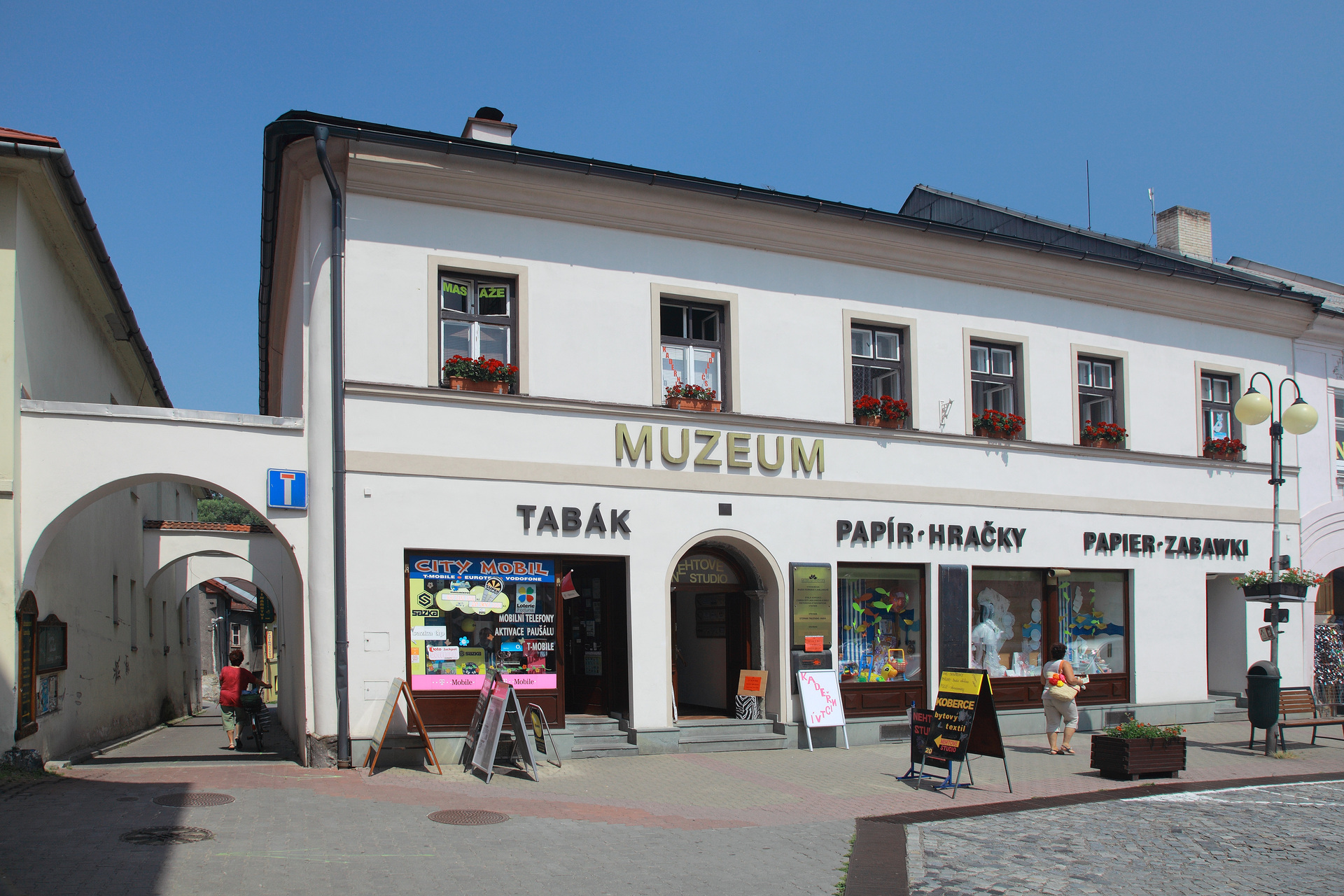 Sala wystawowa Muzeum Ziemi Cieszyńskiej w Jabłonkowie