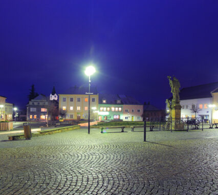 The Square in Horní Benešov