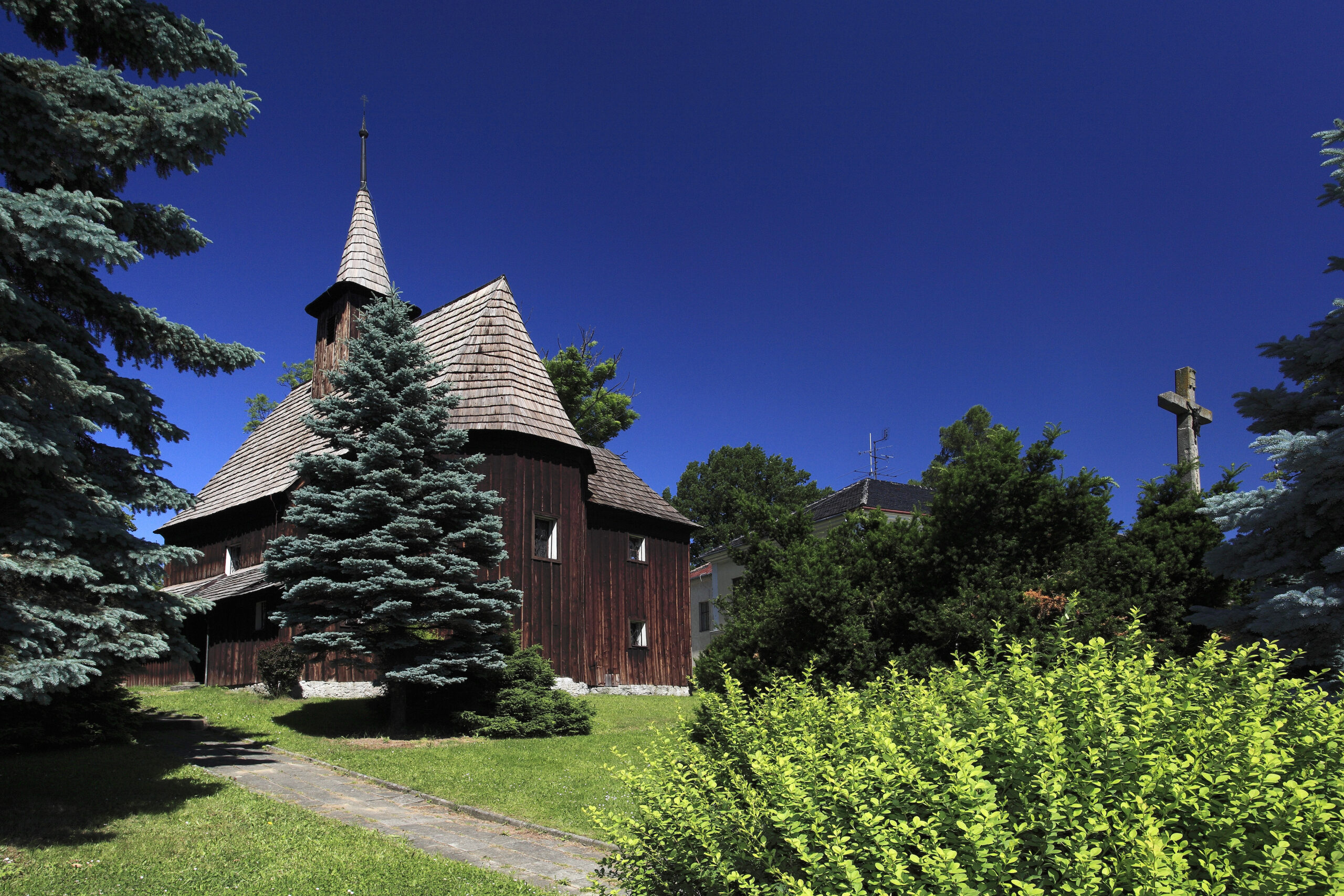 Dřevěný kostel svatého Ondřeje v Hodslavicích