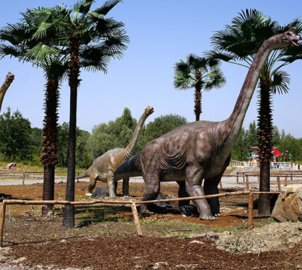 Dinosaur Park in Orlova