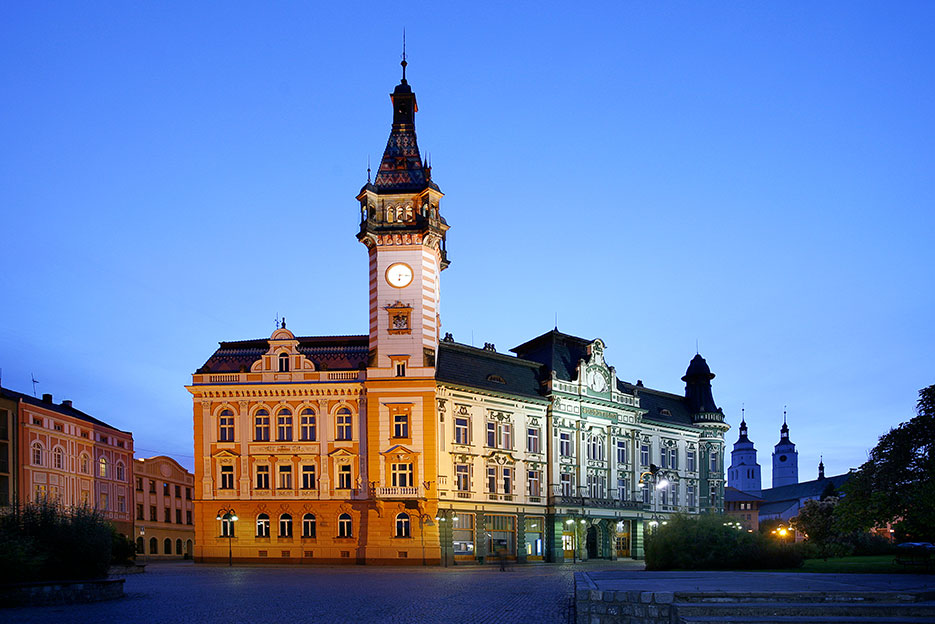 The Town Hall Tower in Krnov