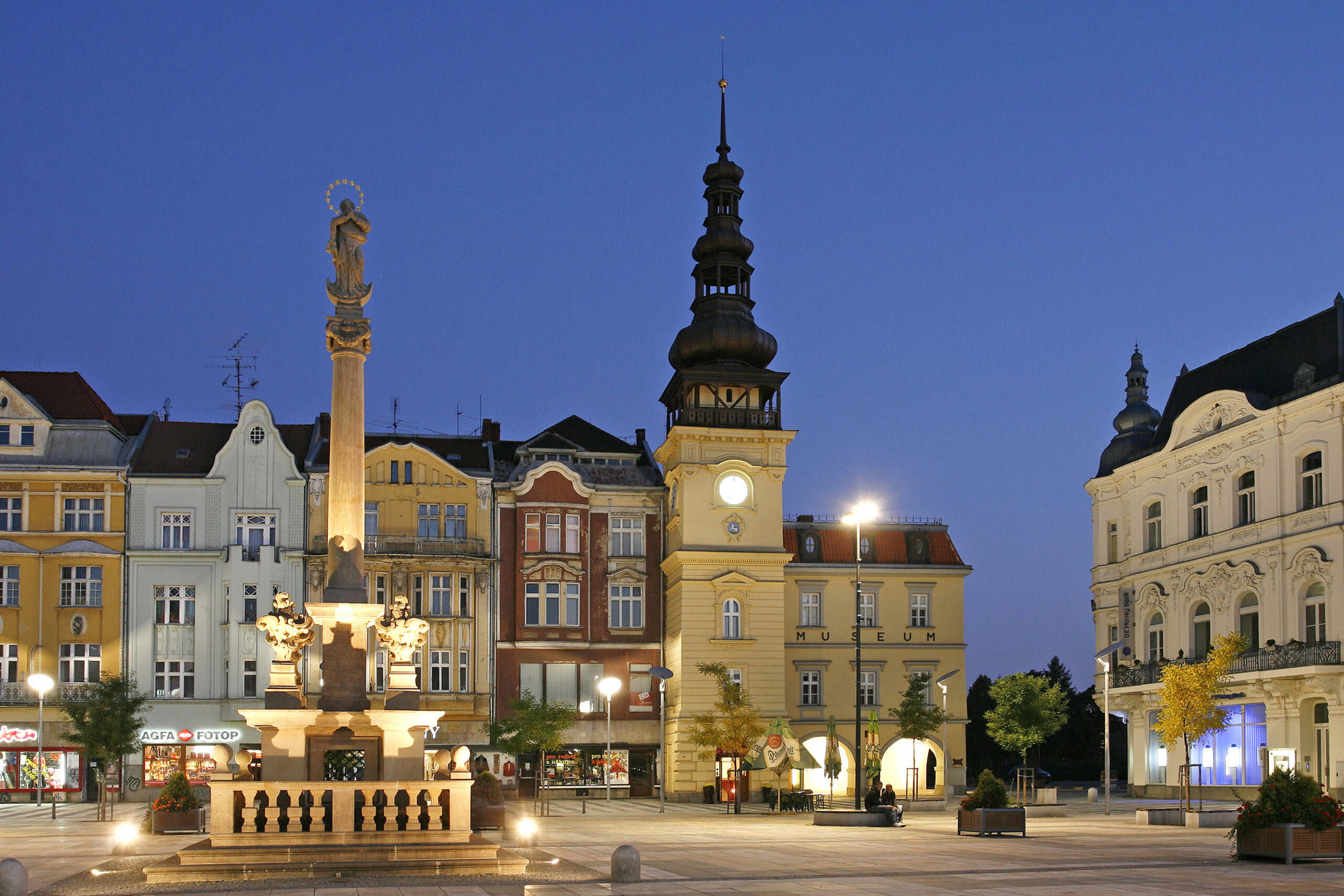 Historické centrum Ostravy