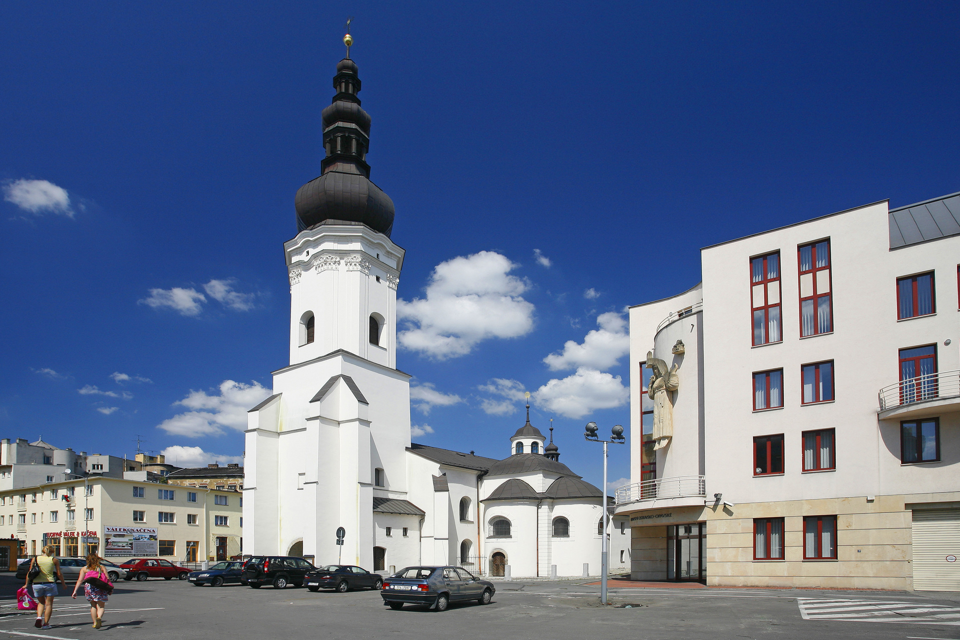 Saint Wenceslaus Church in Ostrava