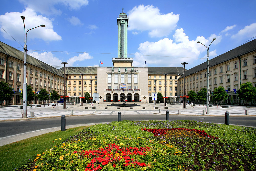 The New City Hall Lookout Tower in Ostrava