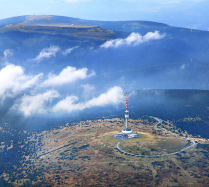 The Television Tower on Mount Praděd