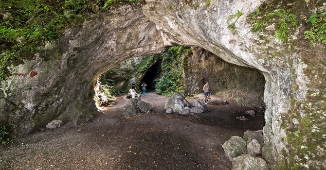 Jaskinia Špika niedaleko Štramberka