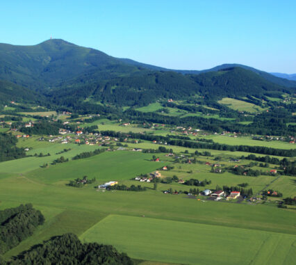 From Frýdlant nad Ostravicí to the Lysá hora