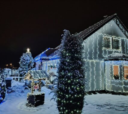 Vánoční dům ve Vrbně pod Pradědem